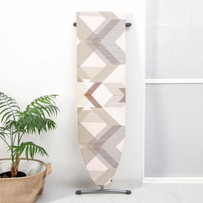 Доска гладильная Nika «Лина. Эконом», 106×29 см, два положения высоты 70,80 см, рисунок микс Доска гладильная Nika «Лина. Эконом», 106×29 см, два положения высоты 70,80 см, рисунок микс