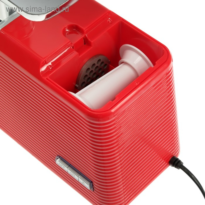 Мясорубка электрическая Sakura SA-6424R, 2000 Вт, насадки для колбас и сосисок, красная Мясорубка электрическая Sakura SA-6424R, 2000 Вт, насадки для колбас и сосисок, красная