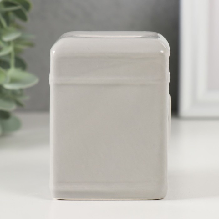 Копилка керамика  Копилка керамика "Стальной сейф" 6,2х5,5х8,8 см