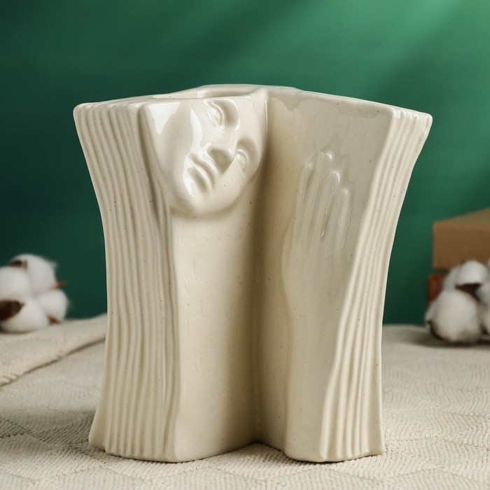 Кашпо - ваза  Кашпо - ваза "Инес" 16х17см