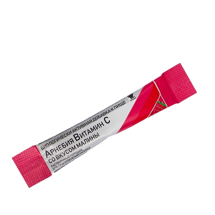 Витамин C «Арнебия», со вкусом малины, 10 саше по 5 г Витамин C «Арнебия», со вкусом малины, 10 саше по 5 г