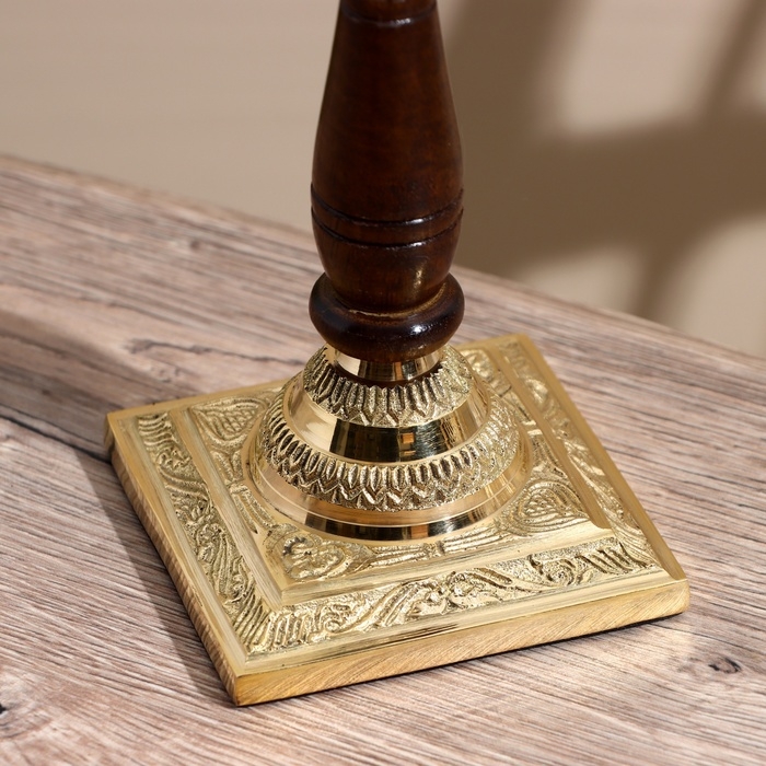 Лупа настольная сувенирная Лупа настольная сувенирная "Рист" дерево, латунь 25 см