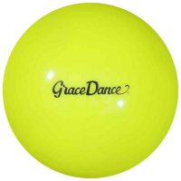 Мяч для художественной гимнастики Grace Dance, d=16,5 см, цвет салатовый