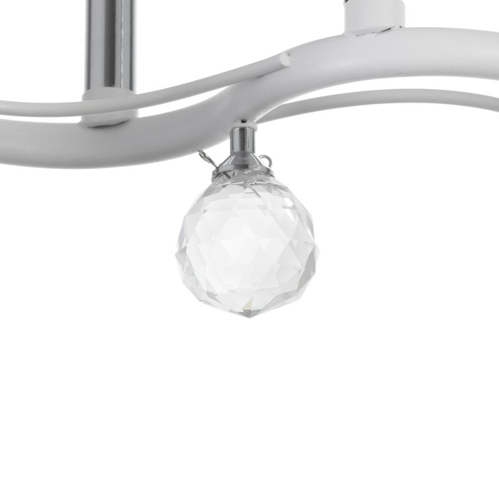 Люстра Люстра "Зарина" 2хЕ27 40Вт белый 54х27х24см BayerLux