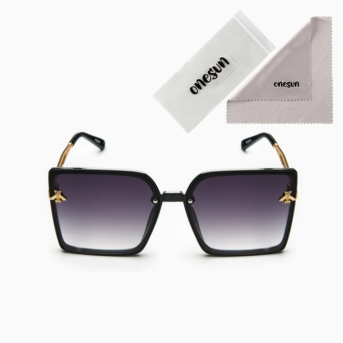 Очки солнцезащитные Очки солнцезащитные "OneSun", uv 400, дужка 13.5 см, ширина 14.3 см, линза 5.3 х 6 см