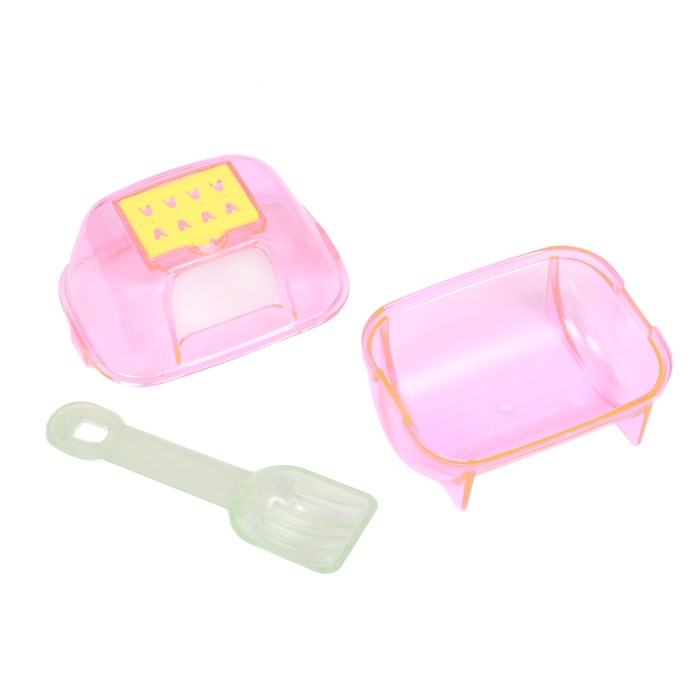 Туалет для грызунов 10 х 7 см микс цветов Туалет для грызунов 10 х 7 см микс цветов