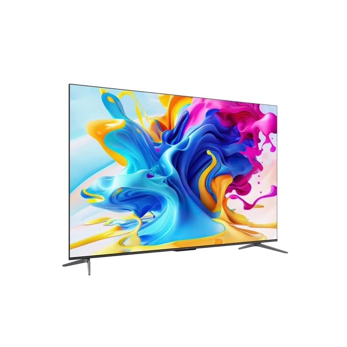 Телевизор TCL 75C647, 75 Телевизор TCL 75C647, 75", 3840x2160, DVB-T2/C/S/S2, HDMI 3, USB 1, SmartTV, чёрный