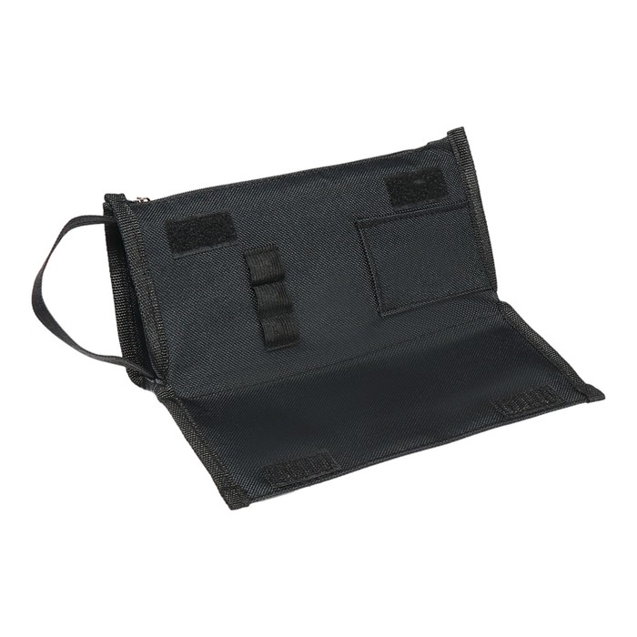 Пенал мягкий, 1 отделение, 100 х 210 х 75 мм, объёмный, deVENTE deVENTE TOTAL BLACK, с ручкой Пенал мягкий, 1 отделение, 100 х 210 х 75 мм, объёмный, deVENTE deVENTE TOTAL BLACK, с ручкой