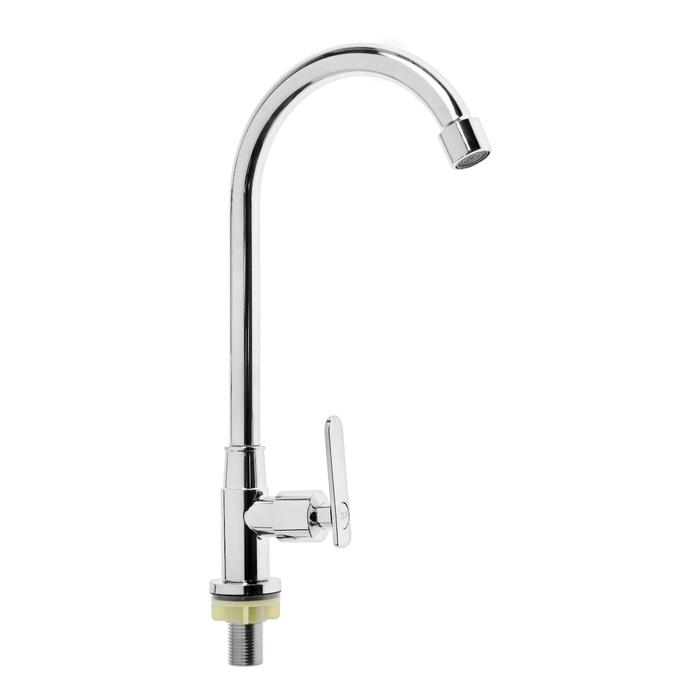 Моносмеситель ZEIN Z05, нержавеющая сталь, поворотный излив, хром Моносмеситель ZEIN Z05, нержавеющая сталь, поворотный излив, хром