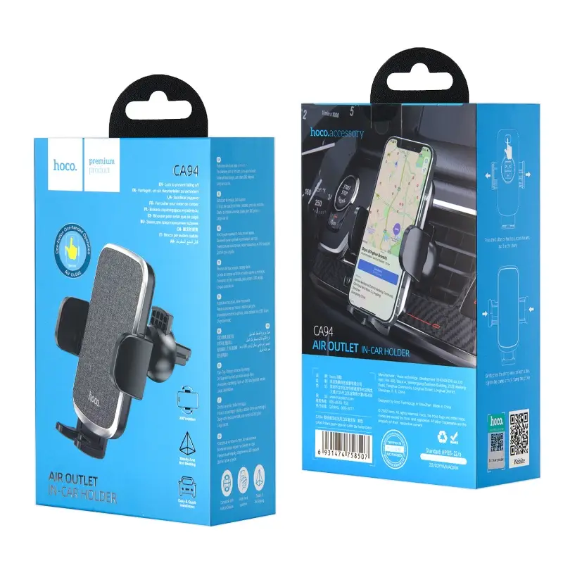 Автодержатель в решетку CA94 HOCO черный