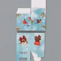Бонбоньерка &laquo;Снегири&raquo;, 6.2&times;7&times;6.2 см