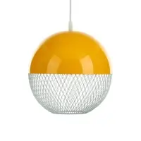 Светильник Lina 1&times;40 Вт Е27 лимонный 26&times;26&times;32 см