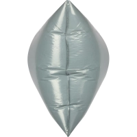 Мешки для мусора ПВД 300л 80мкм 5шт/рул серые 105х150см Титан