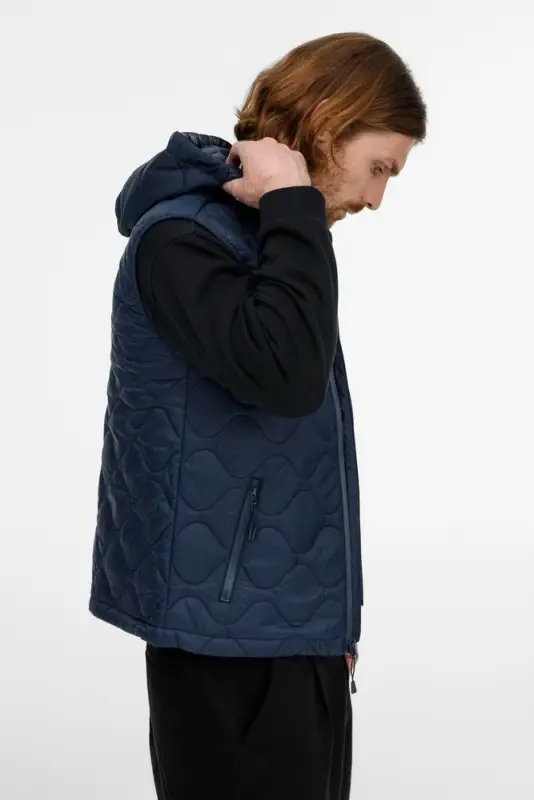 Жилет унисекс Tarnaby, темно-синий, размер S