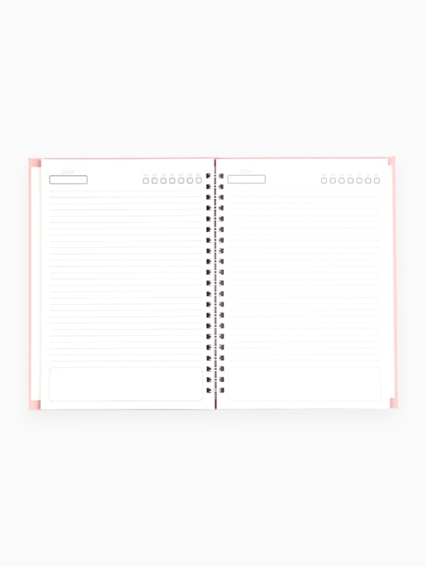 Ежедневник в мягкой обложке А5, 60 л. На скрытом гребне Ежедневник в мягкой обложке А5, 60 л. На скрытом гребне "Можно всё"