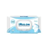 Туалетная бумага влажная Mon Rulon с клапаном, 50 шт.