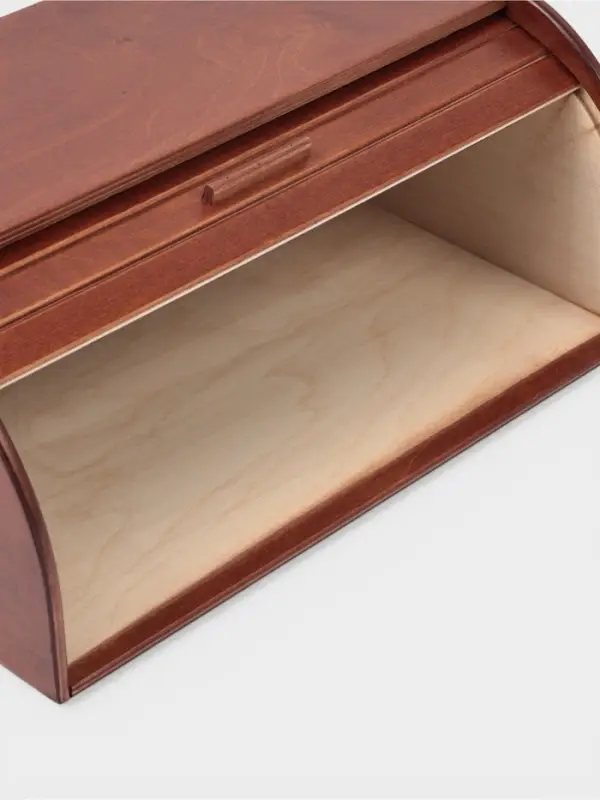 Хлебница &laquo;Буханка&raquo;, 38&times;24.5&times;16.5 см, дерево берёза, коричневая