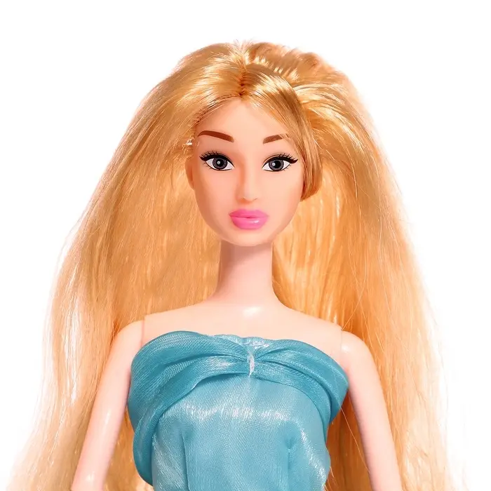 Музыкальная кукла Happy Valley &laquo;Мери&raquo; в голубом платье, звуковые эффекты, на пульте управления, МИКС