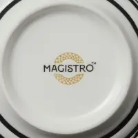 Салатники Magistro Hypnose, 650 мл, 14.7×7 см, набор 2 шт., фарфор, белые Салатники Magistro Hypnose, 650 мл, 14.7×7 см, набор 2 шт., фарфор, белые