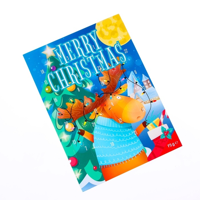 Новый год. Адвент-календарь Baron, 75 г Новый год. Адвент-календарь Baron, 75 г