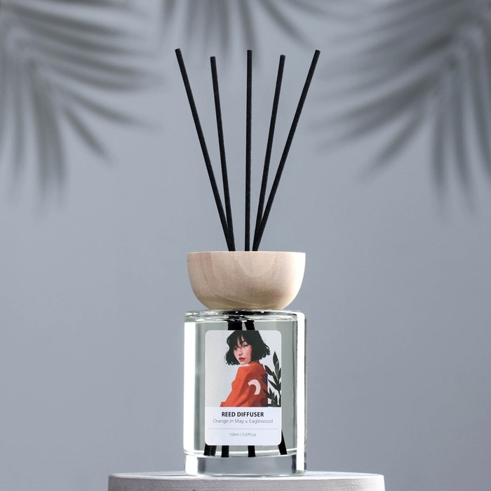 Диффузор ароматический Диффузор ароматический "Orange in may and eaglewood", апельсин и алое, 150 мл