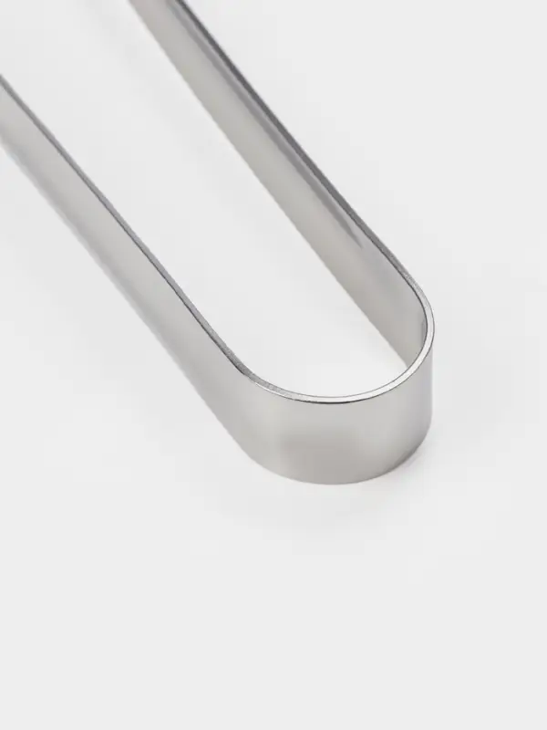 Щипцы для барбекю, длина 34 см, толщина 1.5 мм, нержавеющая сталь, серебристые