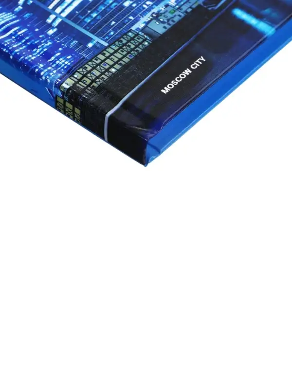 Блокнот BG. Modern city, А6, 80 листов, твердая обложка, глянцевая ламинация