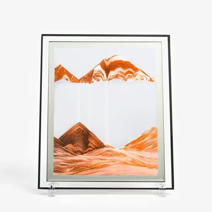 Песочные часы-картина &laquo;Пустыня&raquo;, 30&times;25 см, антистресс, песок оранжевый