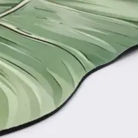 Коврик для ванной &laquo;Листочек&raquo; 80&times;40 см, зеленый