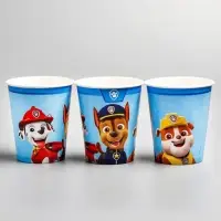 Стакан одноразовый бумажный &laquo;С Днем Рождения!&raquo;, 250 мл, Щенячий патруль