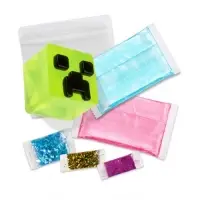 Набор игровой Slime. Pixel Block, сквиш, 2 слайма, декор