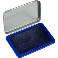 Подушка штемпельная настольная Attache синяя 68х101 см металл