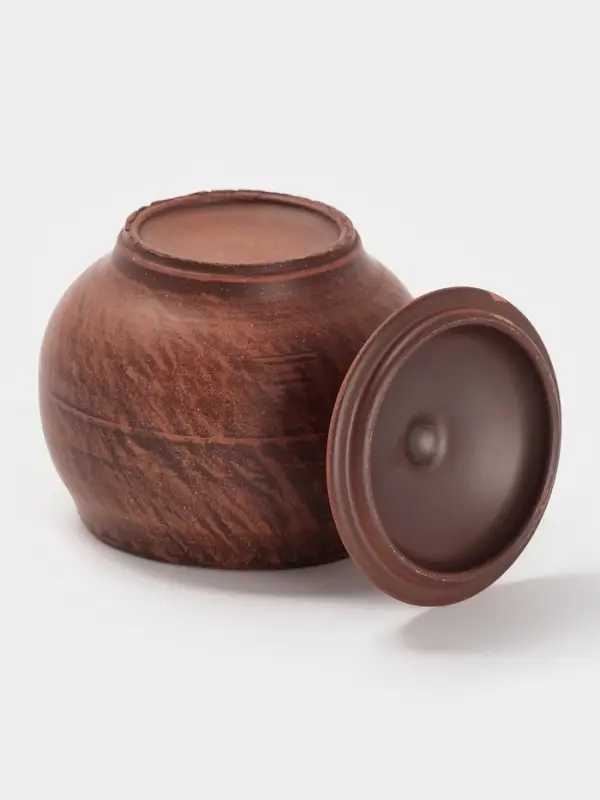 Горшочек для запекания &laquo;Гладкий&raquo;, 300 мл, 11&times;10 см, красная глина