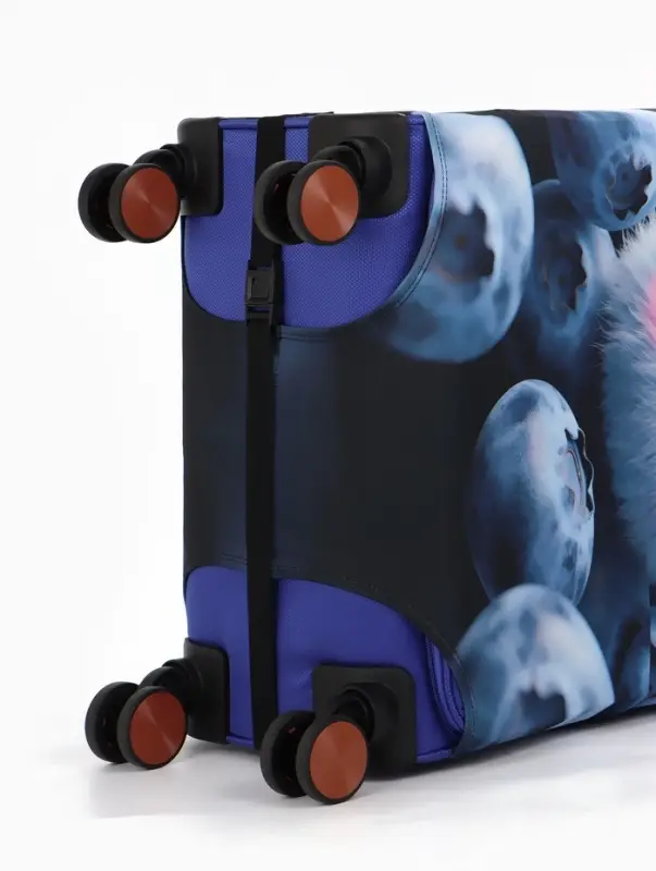 Чехол для чемодана &laquo;Пушистик&raquo;, 28", синий