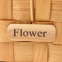 Корзина плетёная для хранения, 17&times;10&times;9 см, ручка h=9.5 см, секвойя