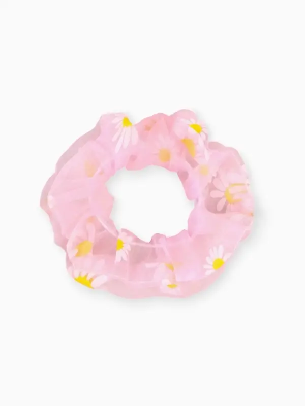 Резинка для волос «Ромашка» розовая, Коты аристократы Резинка для волос «Ромашка» розовая, Коты аристократы