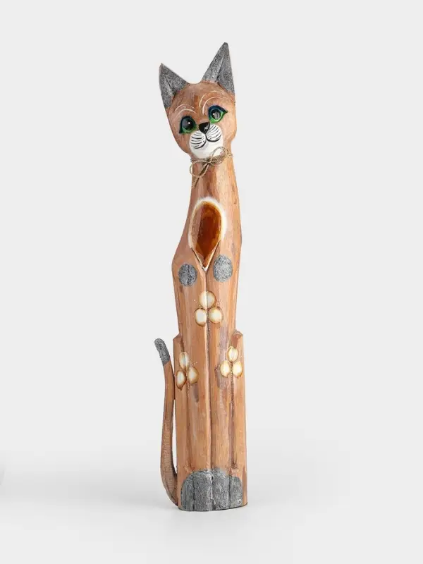Сувенир &laquo;Кошка&raquo;, 80 см, дерево