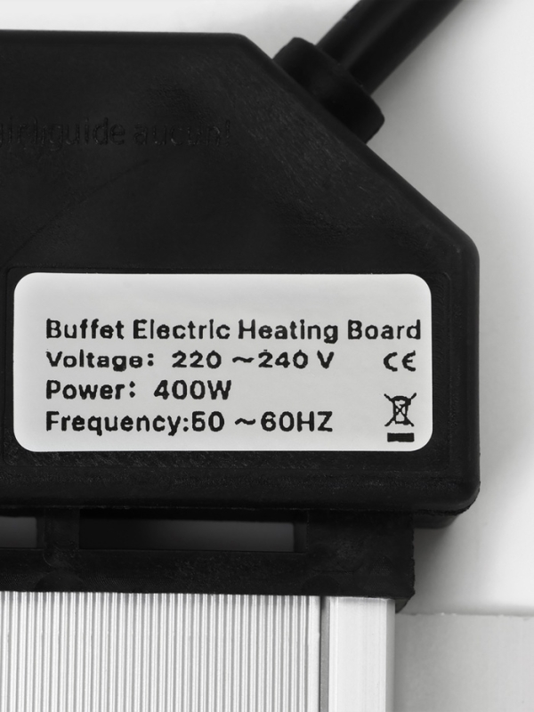 Электрический нагреватель для мармита с регулеровкой температуры Электрический нагреватель для мармита с регулеровкой температуры