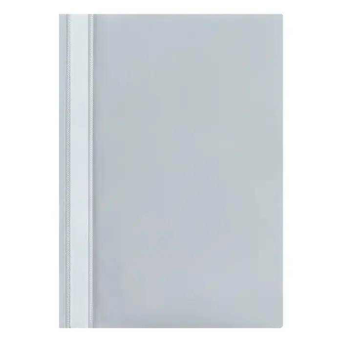 Набор папок-скоросшивателей А4, 5 штук, Calligrata, 180 мкм, с прозрачным верхом, серый
