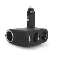 Разветвитель прикуривателя AVS 12/24 (на 3 выхода+USB) CS311U