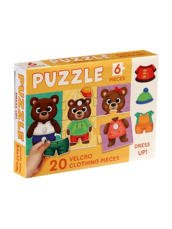 Dress up velcro puzzle 4 in 1 Dress up velcro puzzle 4 in 1