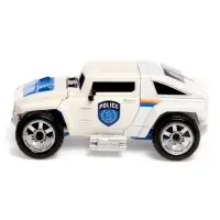 Робот &laquo;Полицейский внедорожник&raquo;, с металлическими элементами, трансформируется