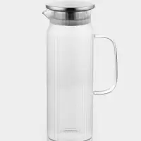 Кувшин стеклянный "Грани", крышка-сито, 1200 мл, 13х9х25 Кувшин стеклянный "Грани", крышка-сито, 1200 мл, 13х9х25