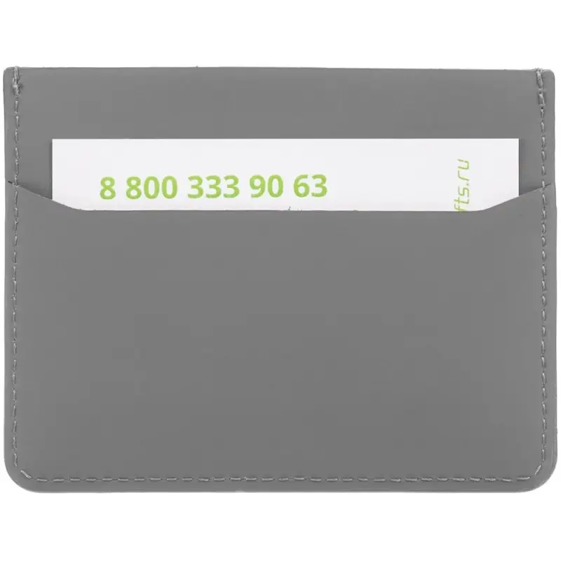 Чехол для карт Alaska, серый Чехол для карт Alaska, серый