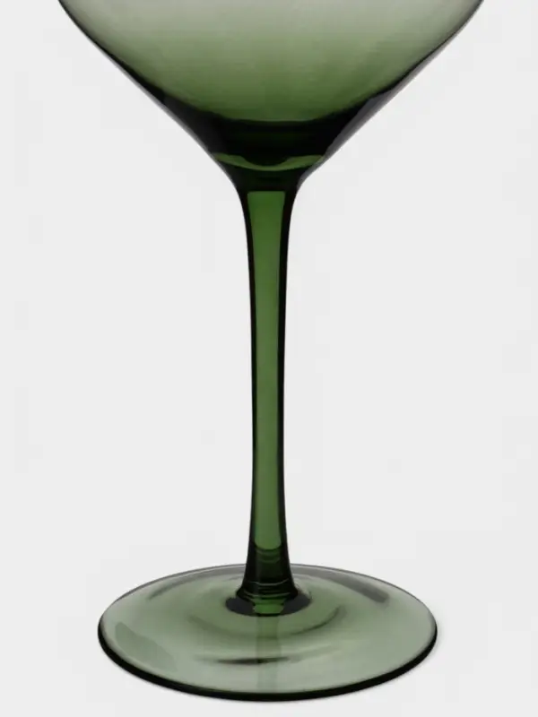 Бокал для вина Magistro &laquo;Иллюзия&raquo;, 540 мл, 10&times;24 см, стекло, зелёный