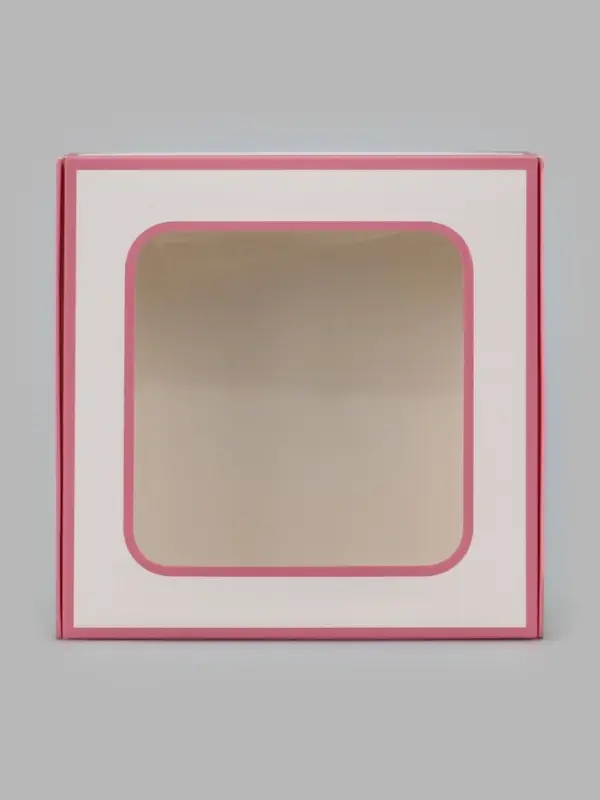 Коробка подарочная самосборная с окном &laquo;Для тебя&raquo;, 13&times;13&times;3 см