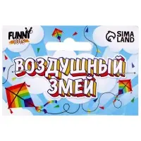 Воздушный змей Funny toys &laquo;Орёл в полете&raquo;, с леской, МИКС