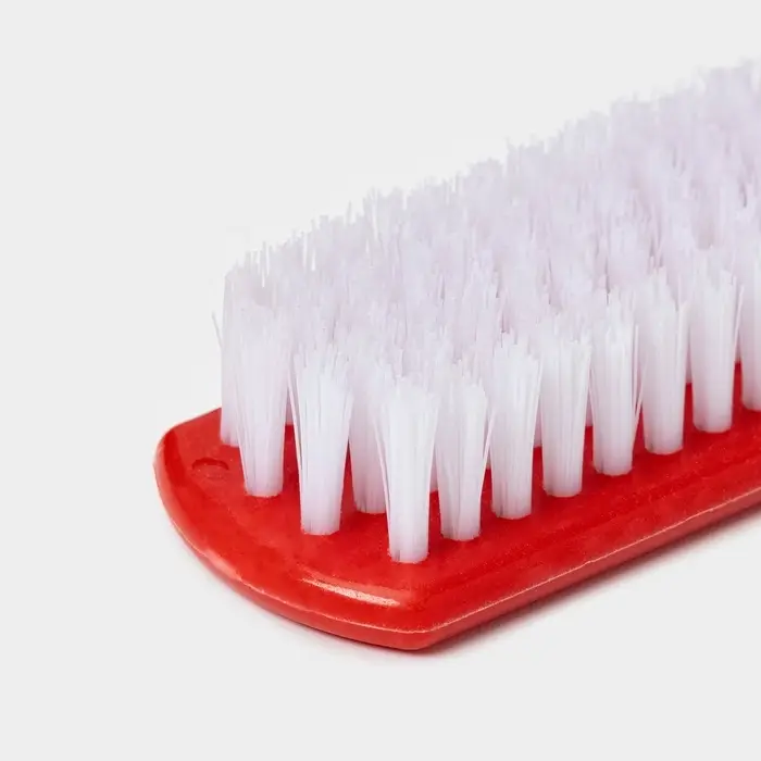 Щётка для овощей и фруктов с ручкой Доляна, 17&times;3.3&times;2 см, МИКС