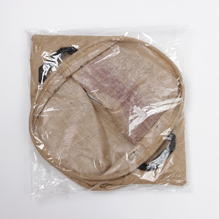 Корзина для белья «Будуар», 34×40 см, джут Корзина для белья «Будуар», 34×40 см, джут