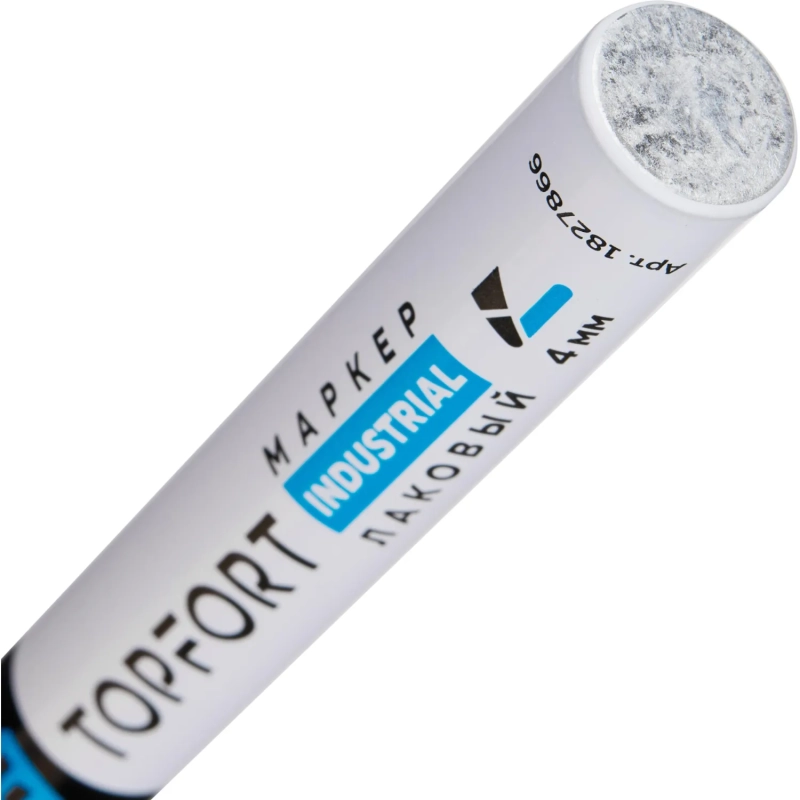 Маркер лаковый Topfort Industrial 4 мм белый